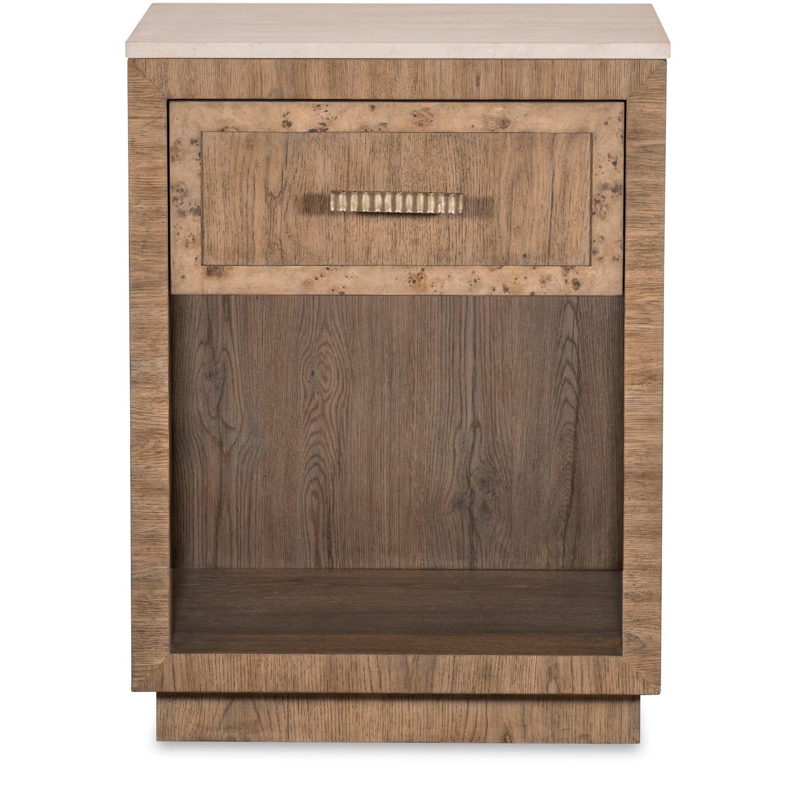 Century Furniture Monterey Small Nightstand & Stone