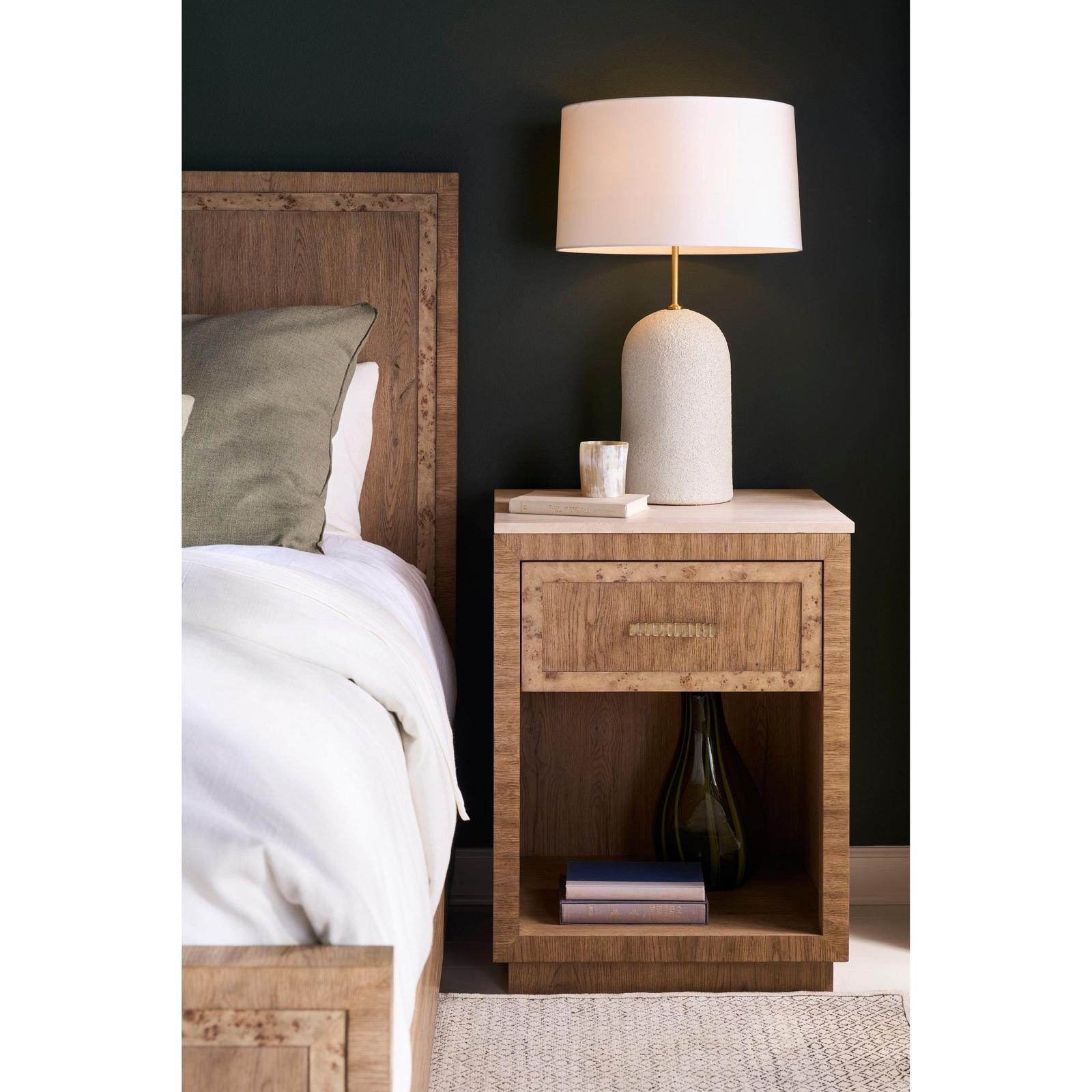 Century Furniture Monterey Small Nightstand & Stone