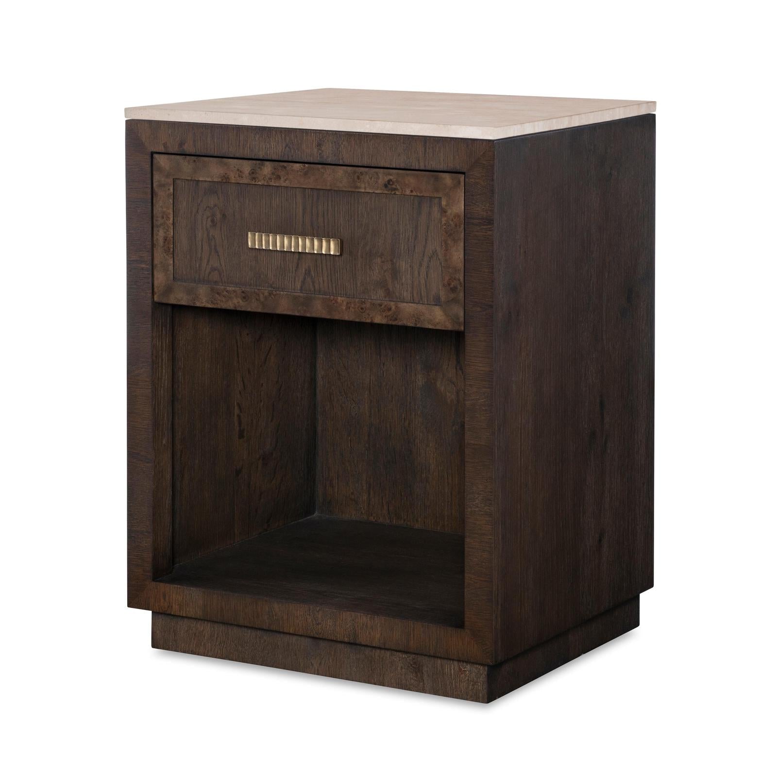 Century Furniture Monterey Small Nightstand & Stone