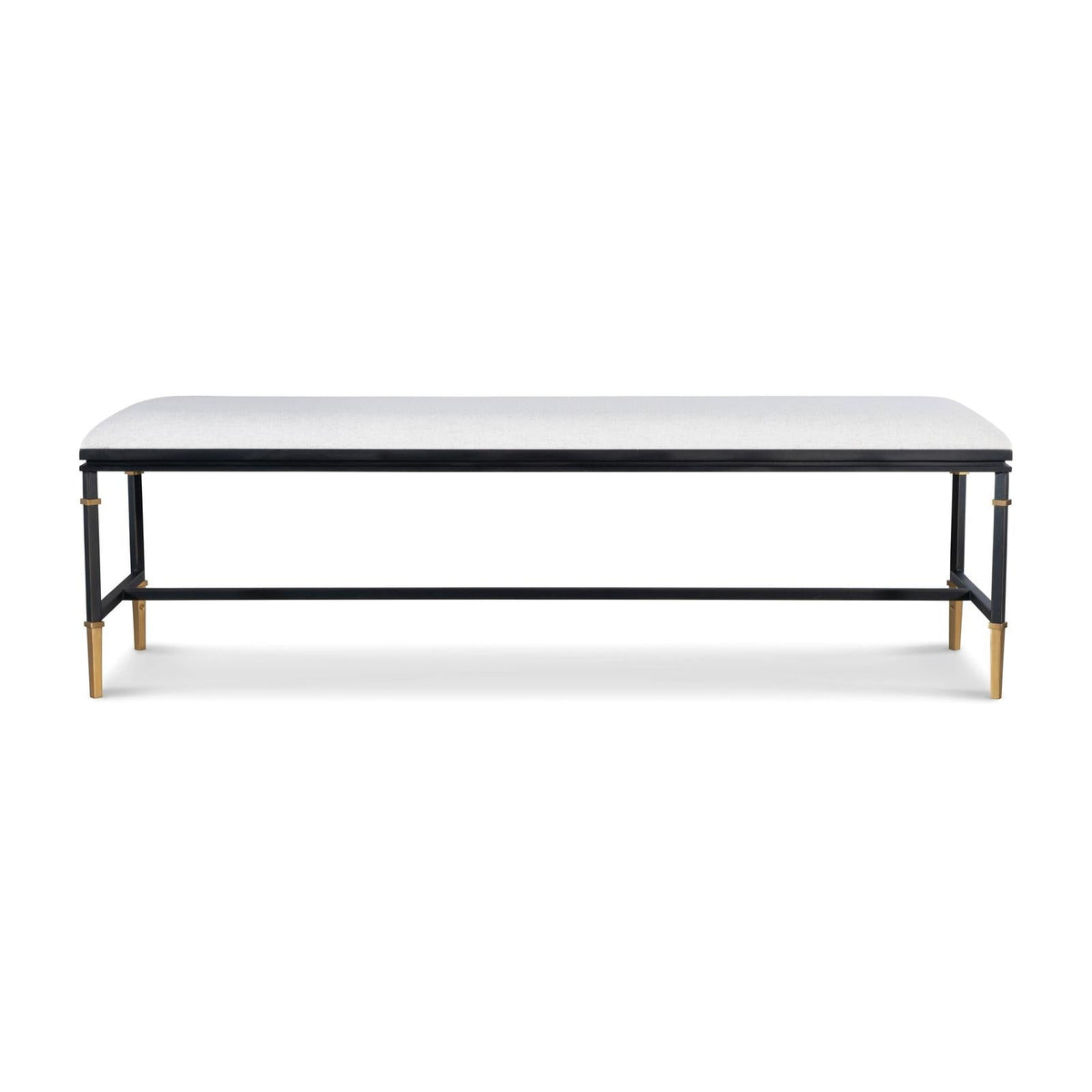 Century Furniture Monterey Upholstered/Metal Bench