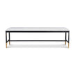 Century Furniture Monterey Upholstered/Metal Bench