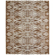 Feizy Wallace 8A43F Transitional Medallion Rug in Brown/White