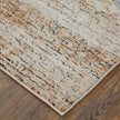 Feizy Sonora 39NWF Modern Abstract Rug in Tan/Blue/Gray