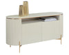 Sunpan Paloma Sideboard - High Gloss Cream