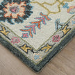 Feizy Springfield 8A47F Traditional Floral & Botanical Rug in Gray/Ivory/Blue