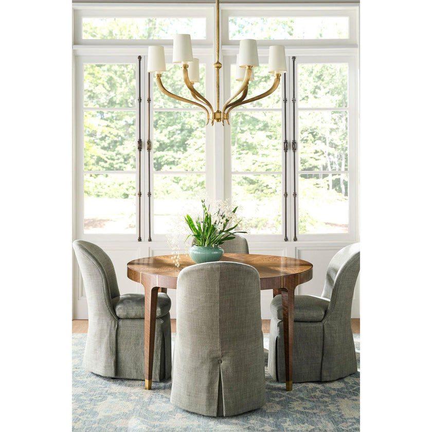 Century Furniture Marquis Paramount Round-To-Oval Dining Table