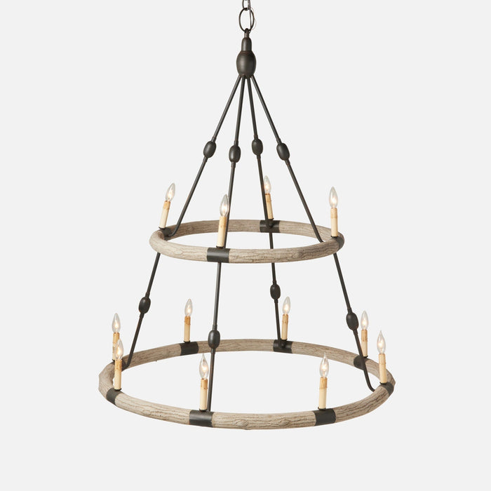 Made Goods Dean 2-Tier Chandelier