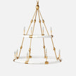 Made Goods Dean 2-Tier Chandelier