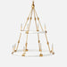 Made Goods Dean 2-Tier Chandelier