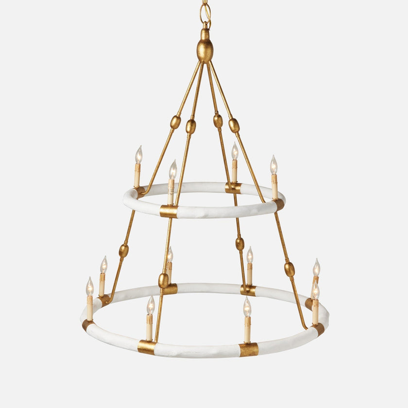 Made Goods Dean 2-Tier Chandelier