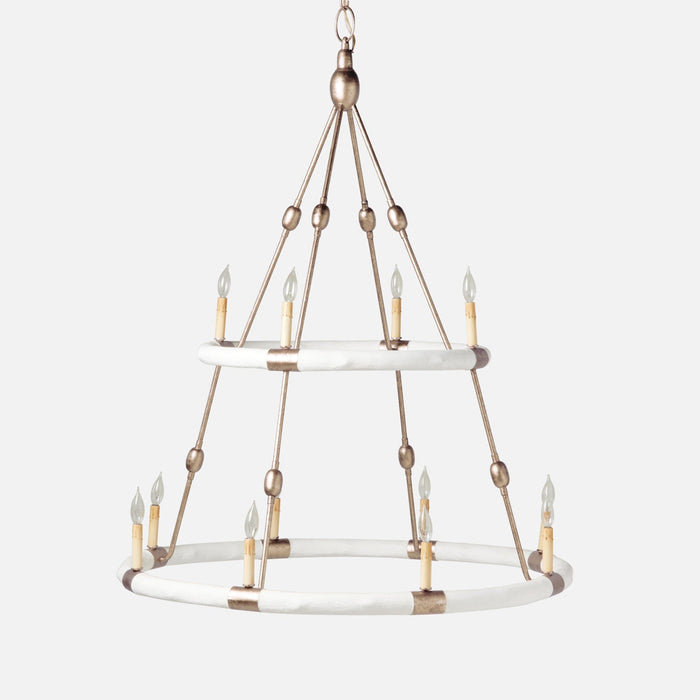 Made Goods Dean 2-Tier Chandelier