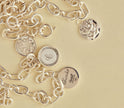 Christofle Chri-Chri Sterling Silver Medal With Snape Hook