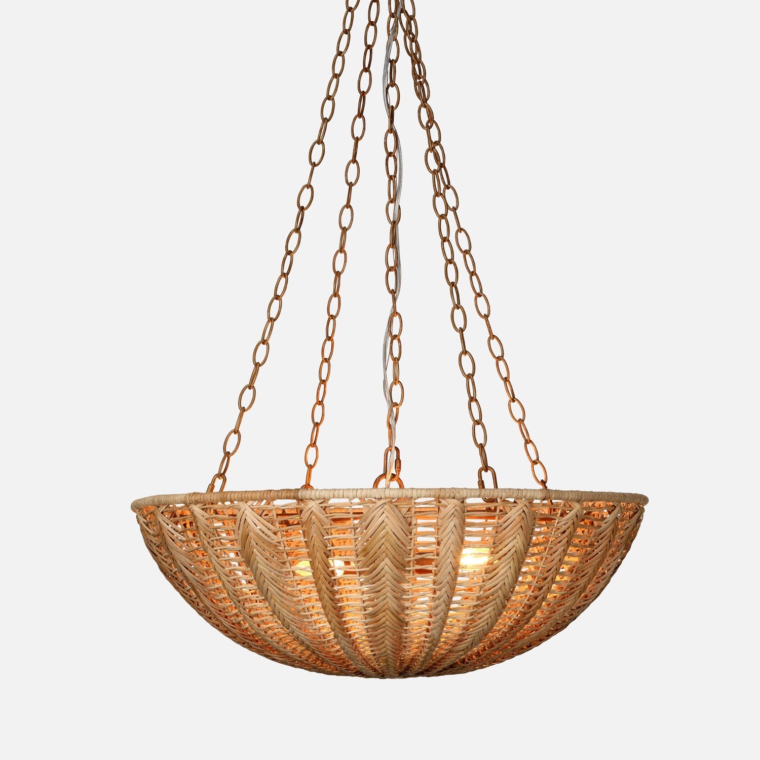Magdalena Rattan Pendant