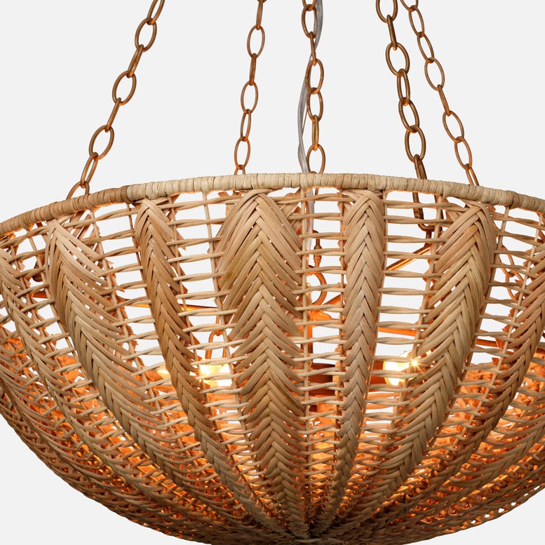 Magdalena Rattan Pendant