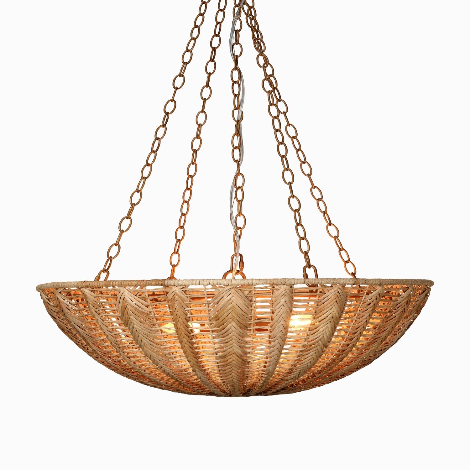 Magdalena Rattan Pendant