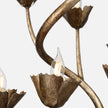Rosemary Curved Floral Chandelier