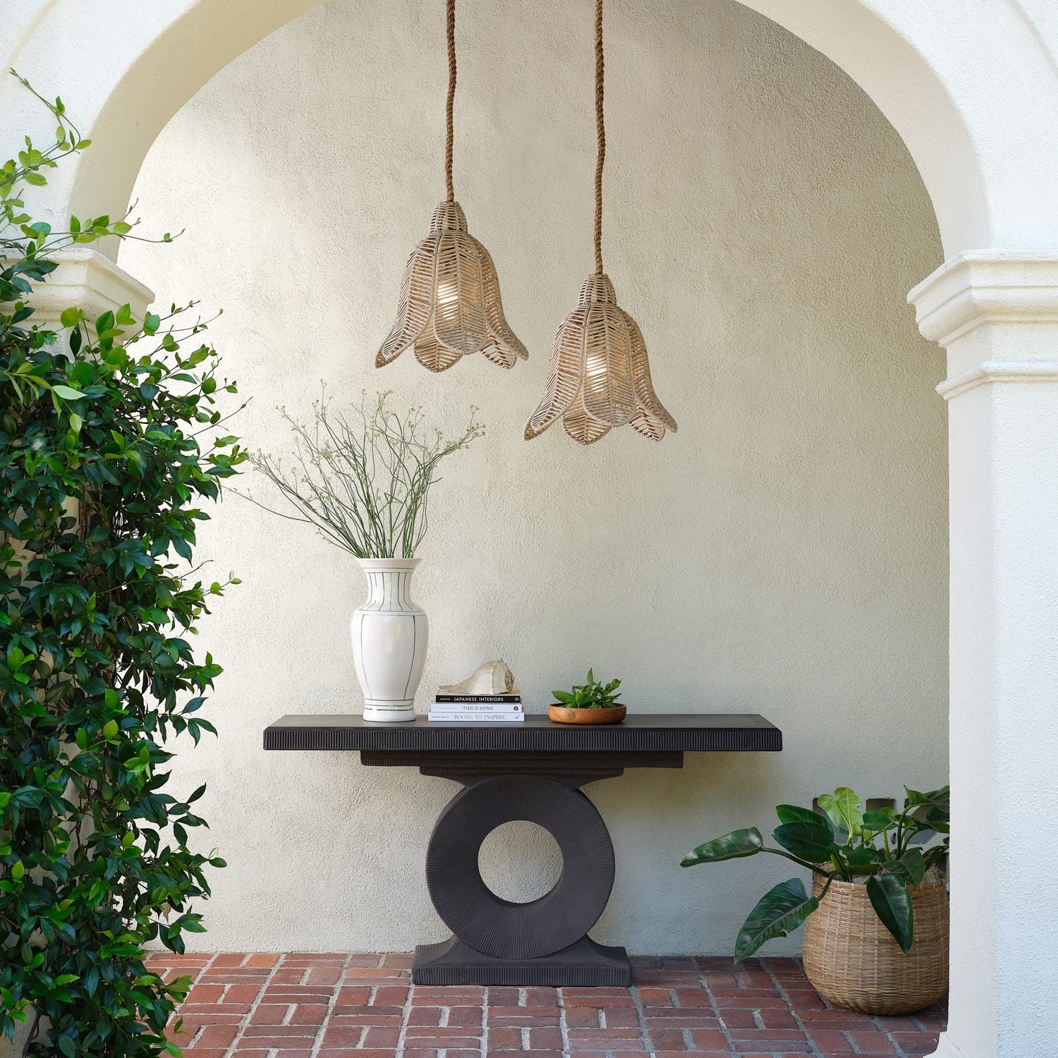 Made Goods Tiffany Outdoor Chandelier 18