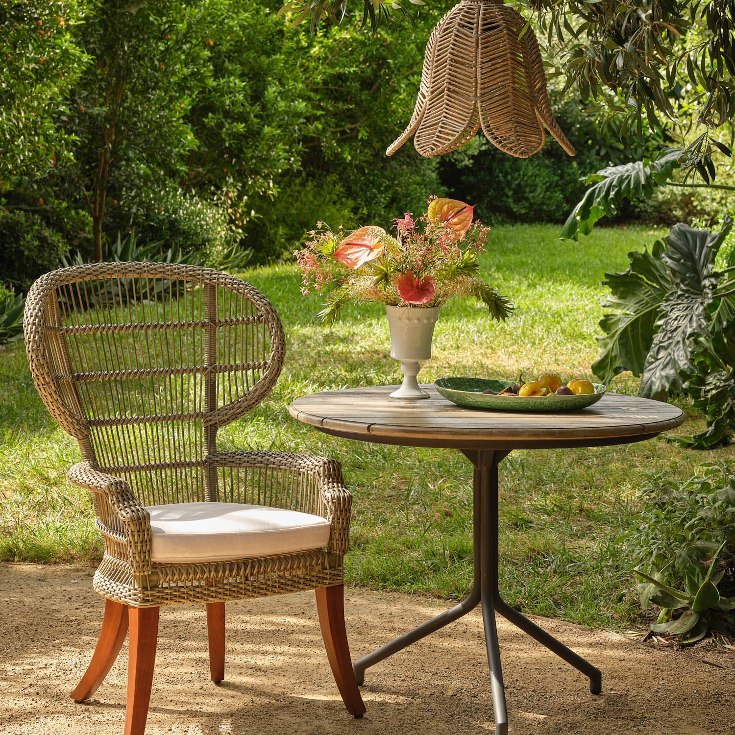 Made Goods Tiffany Outdoor Chandelier 18