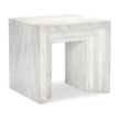 Maitland Smith Aries End Table Marble