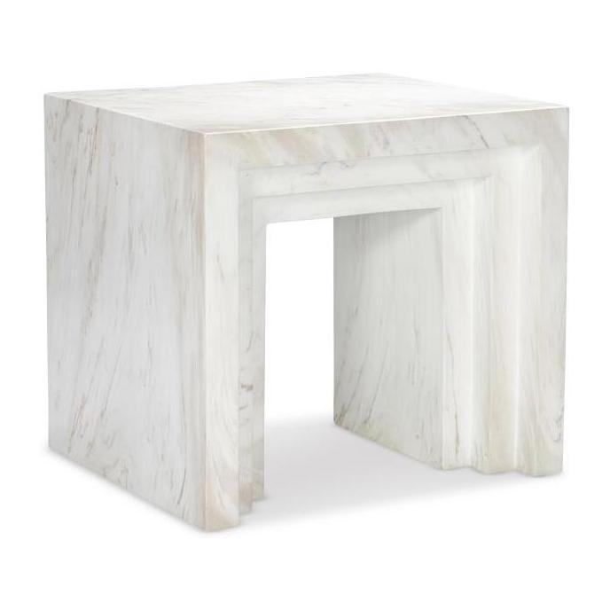 Maitland Smith Aries End Table Marble
