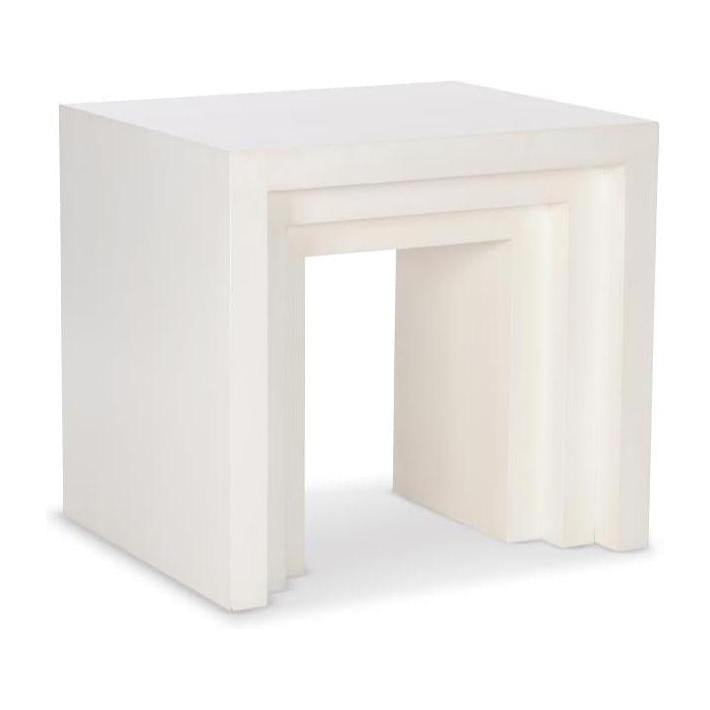 Maitland Smith Aries End Table Coconut