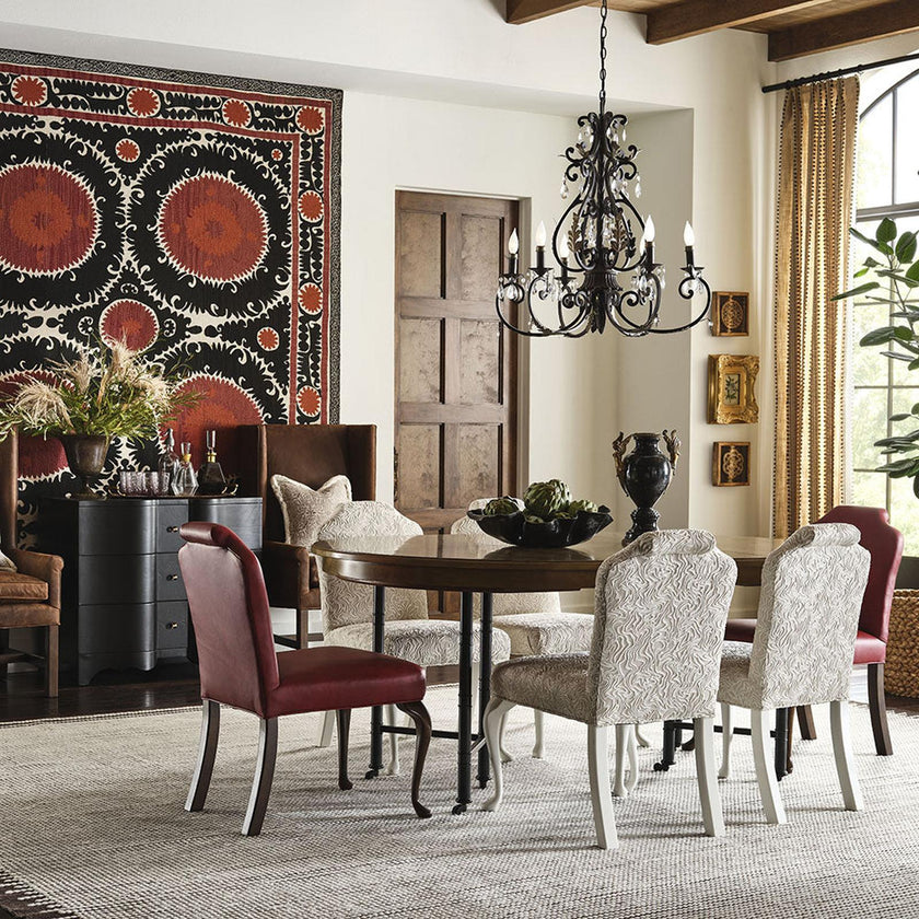 Woodbridge Furniture Blaire Double Pedestal Dining Table