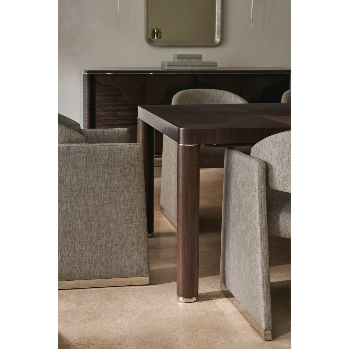 Caracole Classic Mirror Image Dining Table