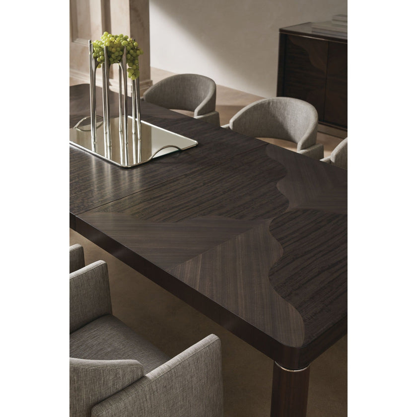 Caracole Classic Polish Off Dining Arm Chair