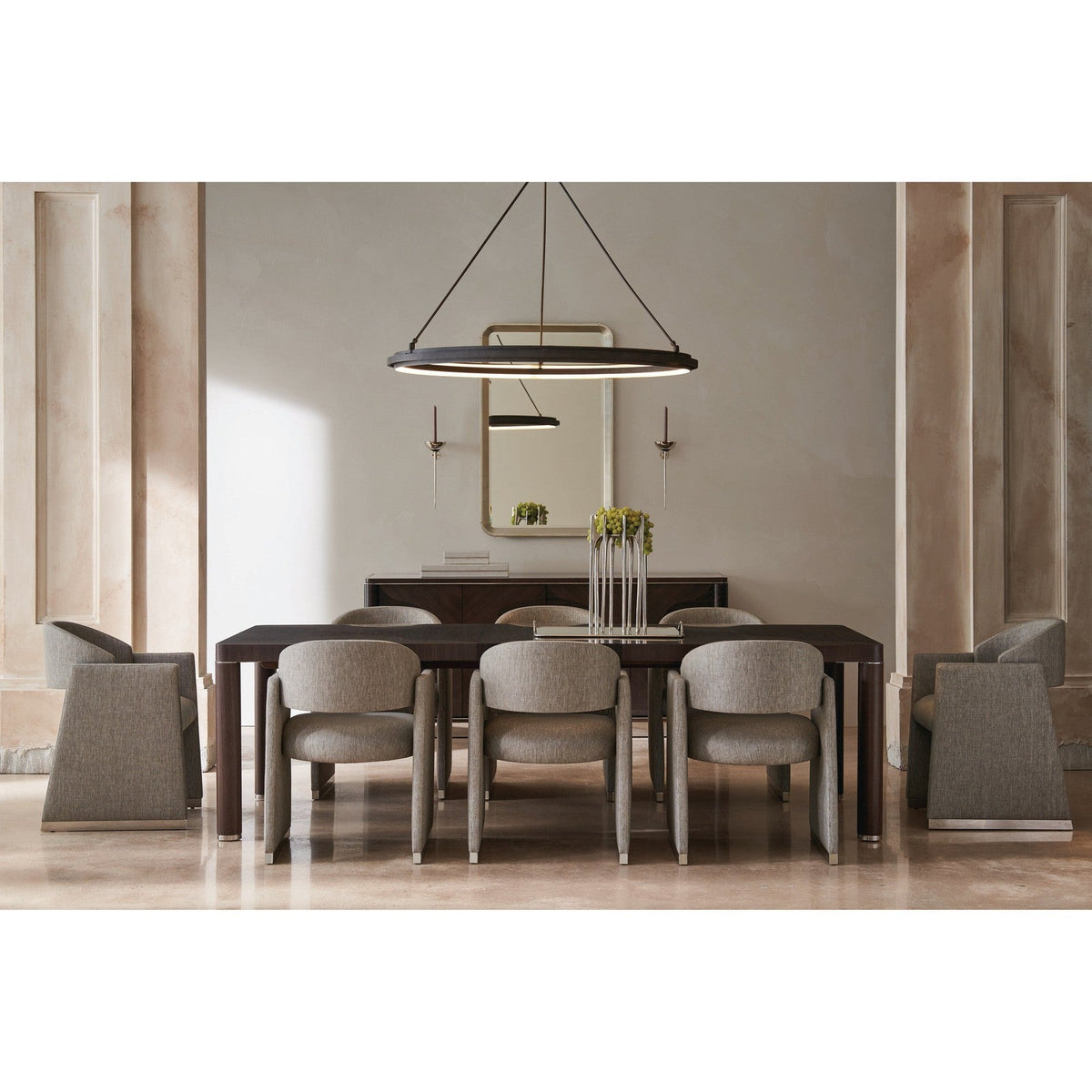 Caracole Classic Mirror Image Dining Table