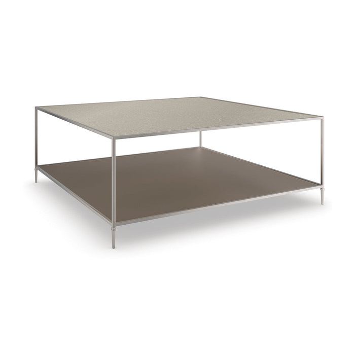 Caracole Classic Shimmer Square Cocktail Table