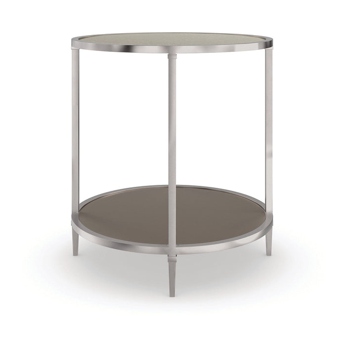 Caracole Classic Shimmer Round End Table