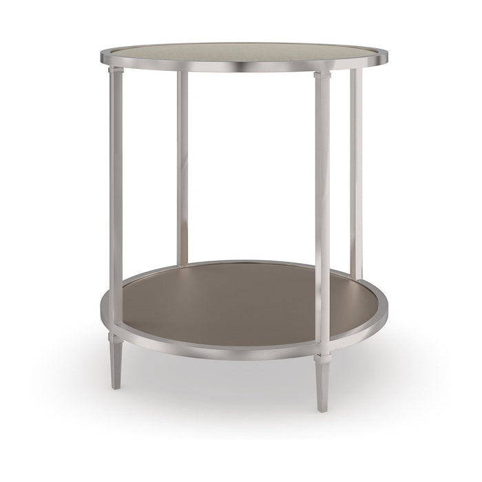 Caracole Classic Shimmer Round End Table