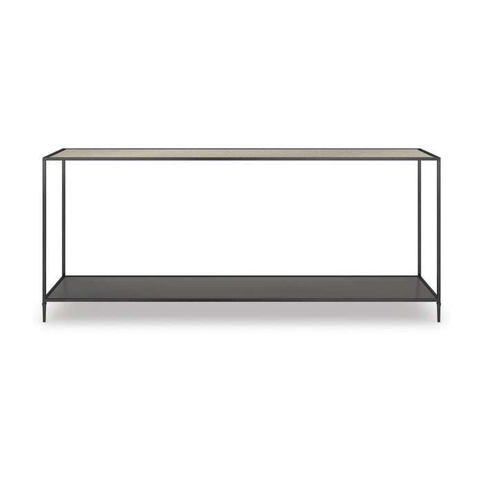 Caracole Classic Smoulder Console Table