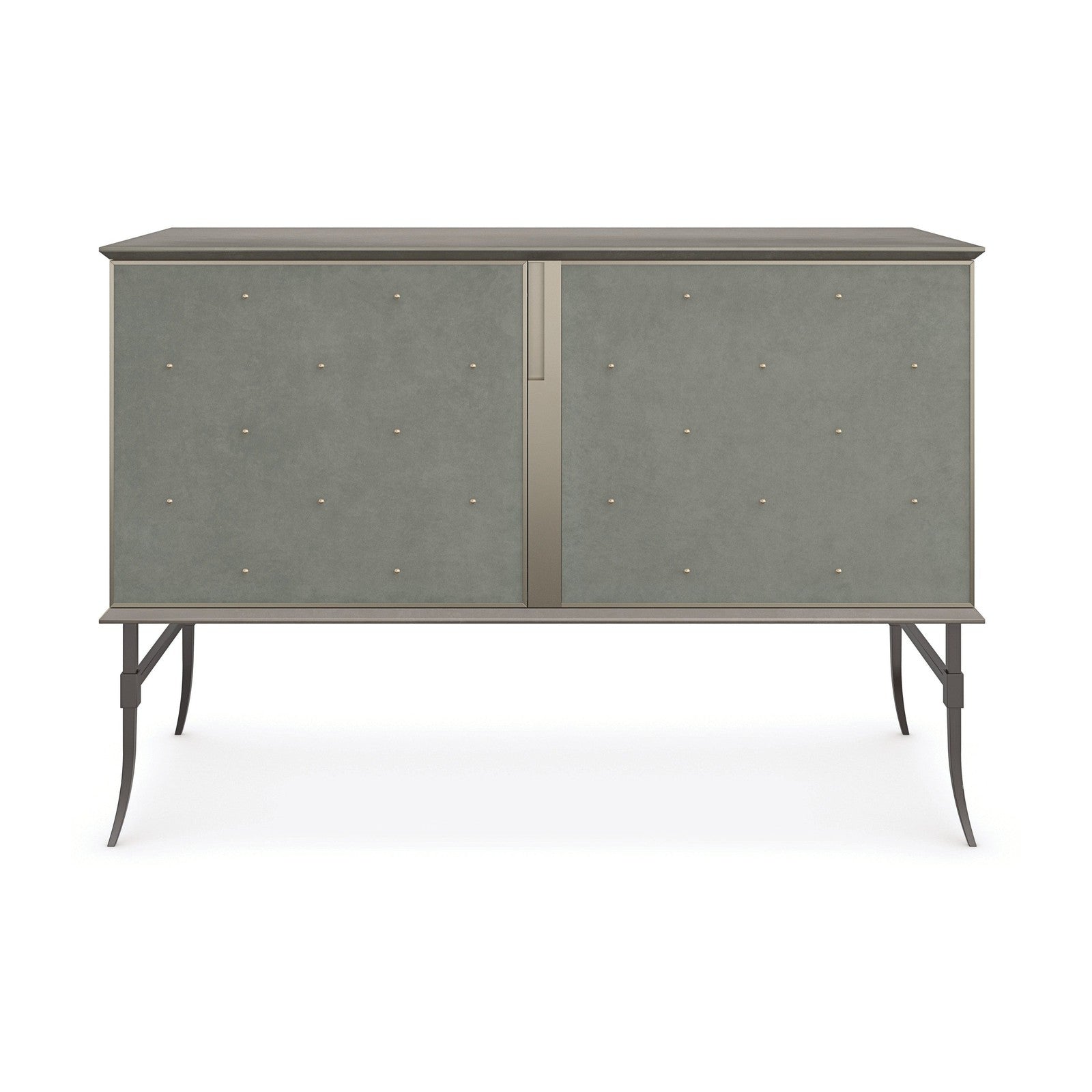 Caracole Classic Brass Tacks Hall Chest