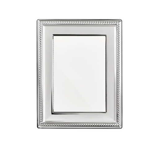 Christofle Perles Silver-Plated 4' x 6' Picture Frame