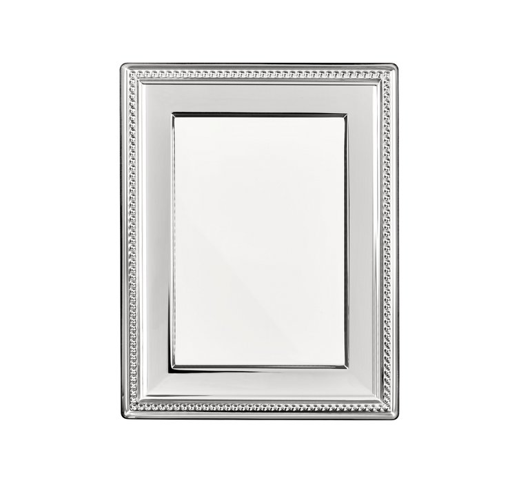 Christofle Perles Silver-Plated 4' x 6' Picture Frame