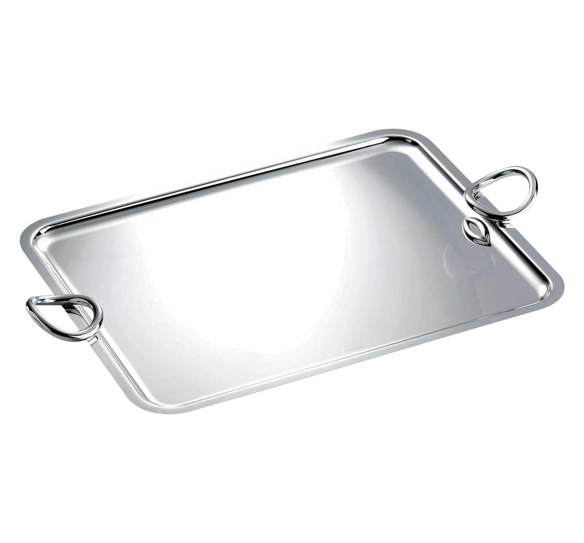 Christofle Vertigo Silver-Plated 21' x 16.5' Tray