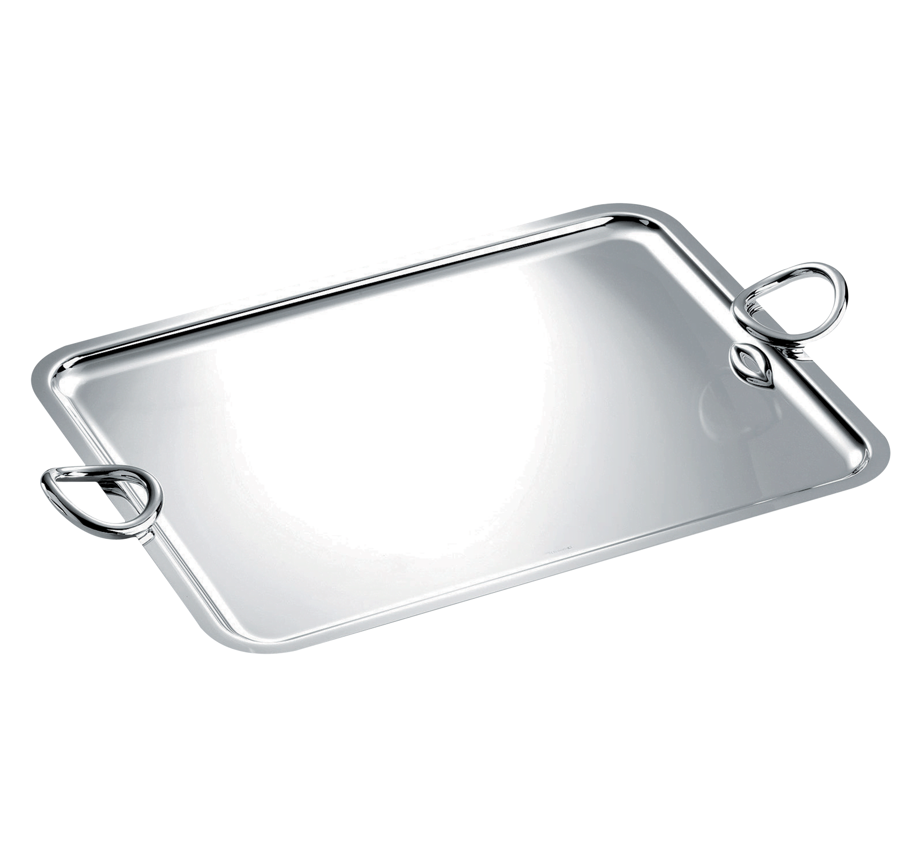 Christofle Vertigo Silver-Plated 21' x 16.5' Tray