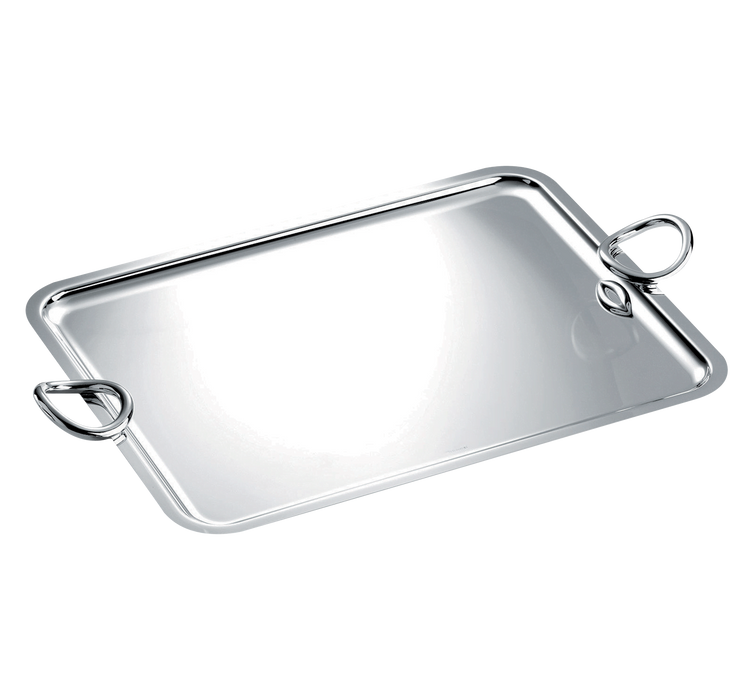 Christofle Vertigo Silver-Plated 21' x 16.5' Tray