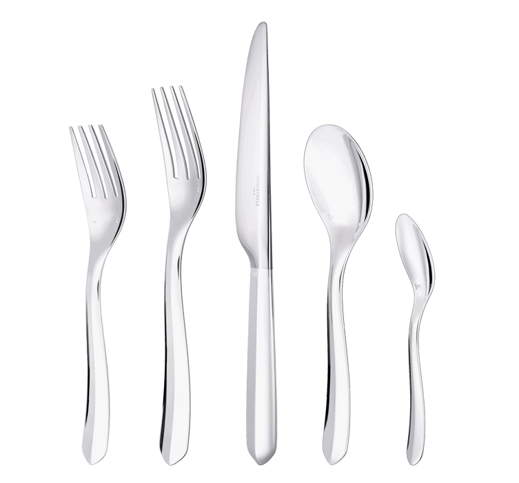 Christofle Infini Christofle 5-Piece Silver-Plated Flatware Set