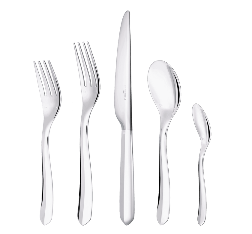 Christofle Infini Christofle 5-Piece Silver-Plated Flatware Set