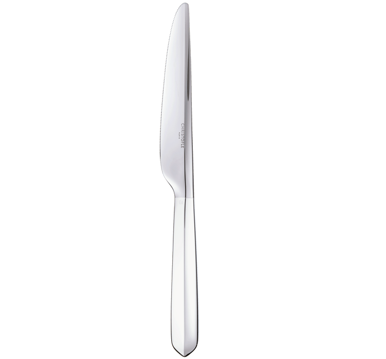 Christofle Infini Christofle Silver-Plated Serrated Dinner Knife