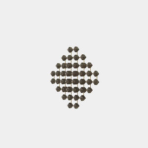 Global Views Wood Brass Ramus Wall Art