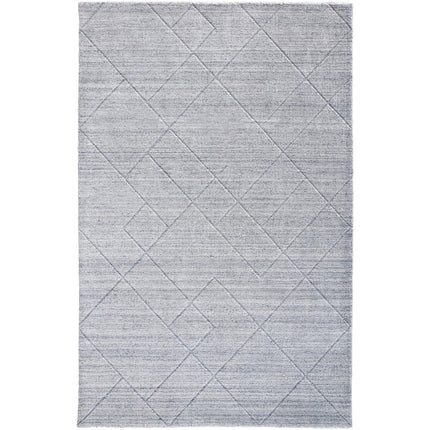 Feizy Redford 8848F Transitional Solid in Gray/Silver