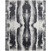 Feizy Coda 8930F Modern Abstract Rug in Black/White