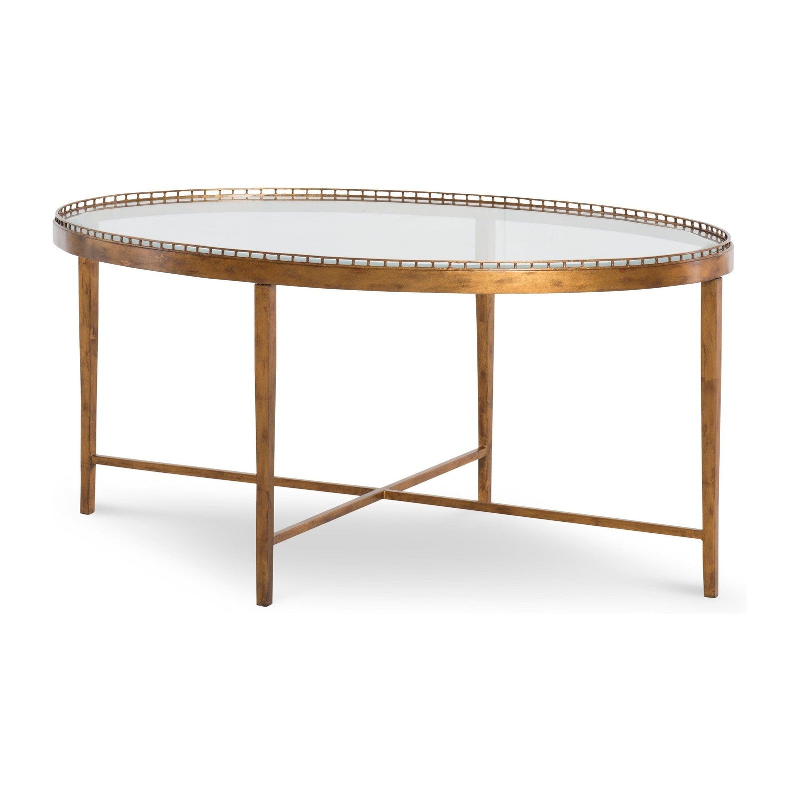 Century Furniture Logan Small Oval Cocktail Table