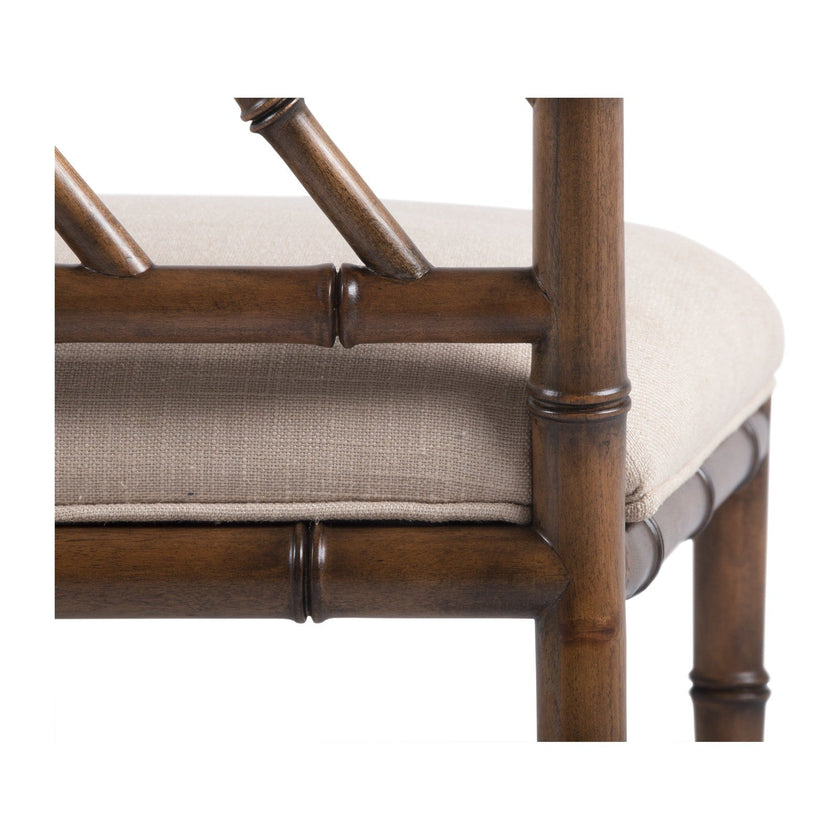 Century Furniture Curate Circles Side Chair-Flax