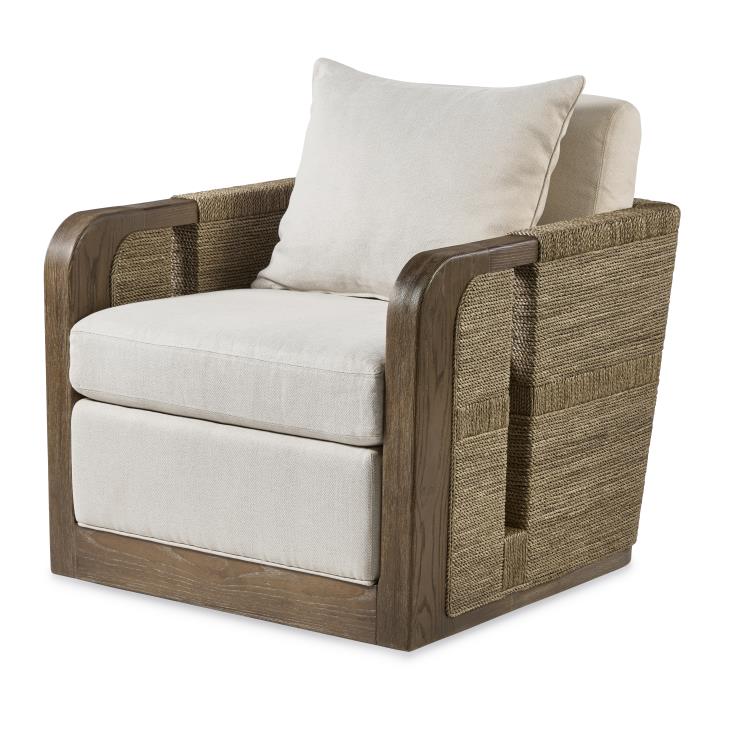 Century Furniture Tessuto Swivel Lounge Chair