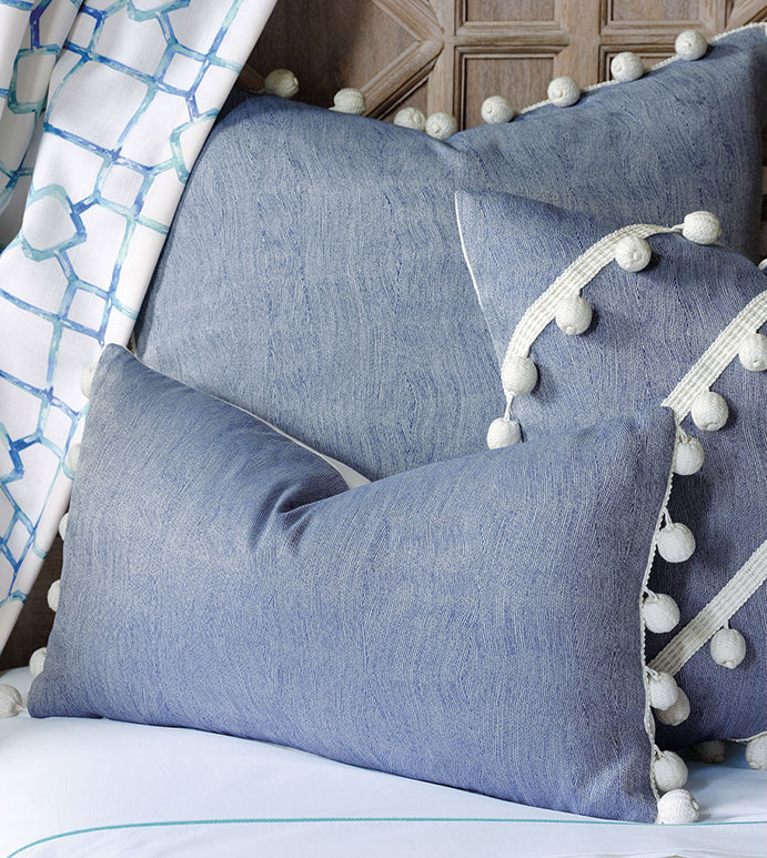 Eastern Accents Castaway Ball Trim Euro Sham