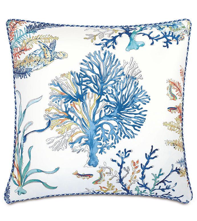 Eastern Accents Castaway Coral Reef Decorative Pillow